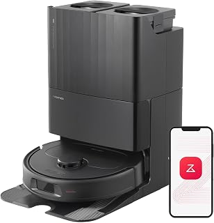 Aspirateur et balai robot roborock Qrevo S avec auto-séchage et 7000Pa d'aspiration — Robot aspirateur