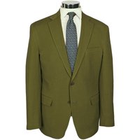 Blazer en Seersucker Olive pour Hommes Alberto Nardoni