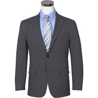 Blazer Seersucker Gris - Veste Sport à Deux Boutons — Costumes et vestons pour hommes