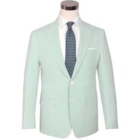 Blazer en Seersucker Mint - Veste de Sport pour Homme — Costumes et vestons pour hommes