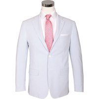 Blazer Seersucker Alberto Nardoni Bleu Glacé