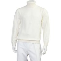 Homme modèle solide Chandail blanc