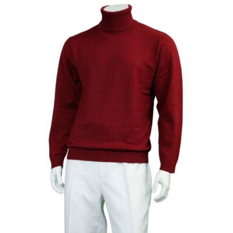 Chandail à manches longues pour hommes Bourgogne — Chandails pour femmes