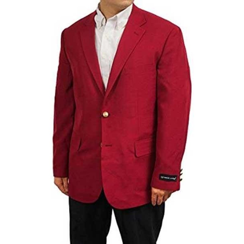 Blazer Bordeaux pour Hommes Alberto Nardoni — Costumes et vestons pour hommes
