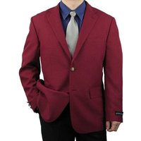 Blazer pour hommes à revers en bourgogne d'Alberto Nardoni Store — Costumes et vestons pour hommes