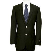 Alberto Nardoni Black Single Breasted Blazer for Men — Mens Suits & Blazers