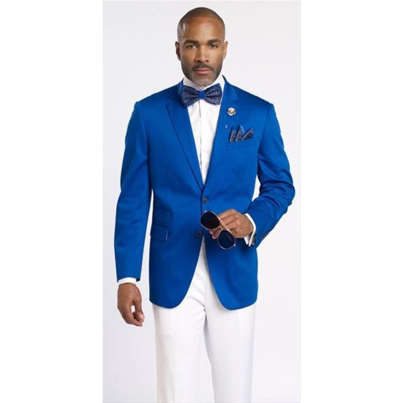 Alberto Nardoni Men's Royal 2 Button Blazer — Mens Suits & Blazers