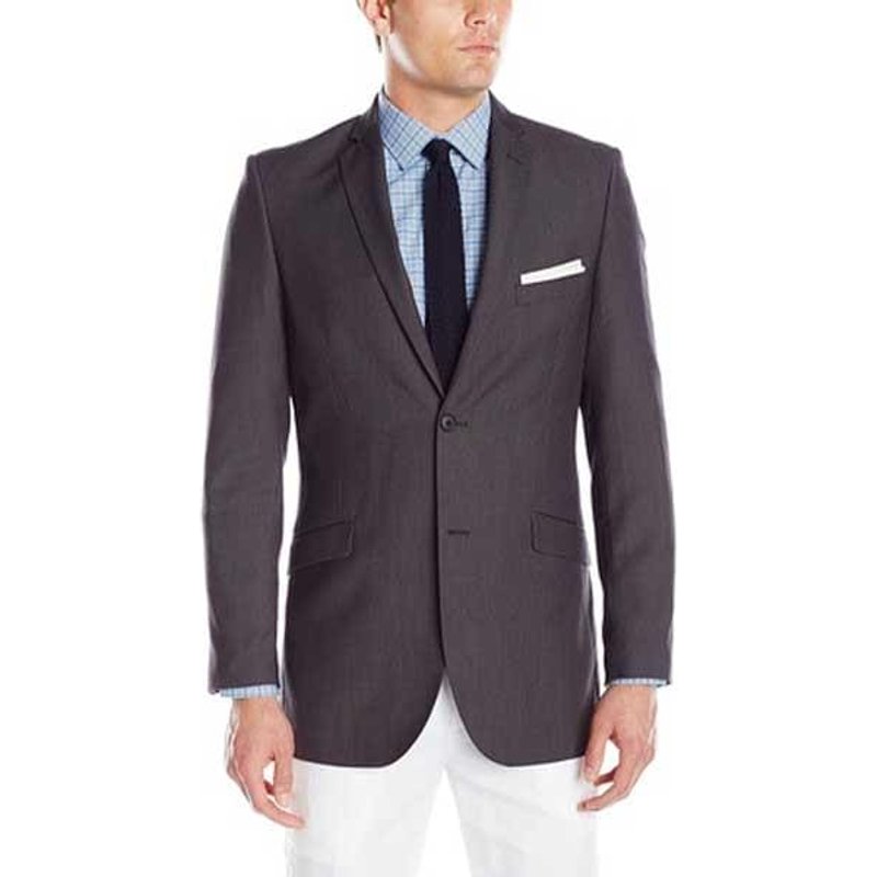 Blazer Charcoal pour Hommes - Alberto Nardoni Store — Costumes et vestons pour hommes