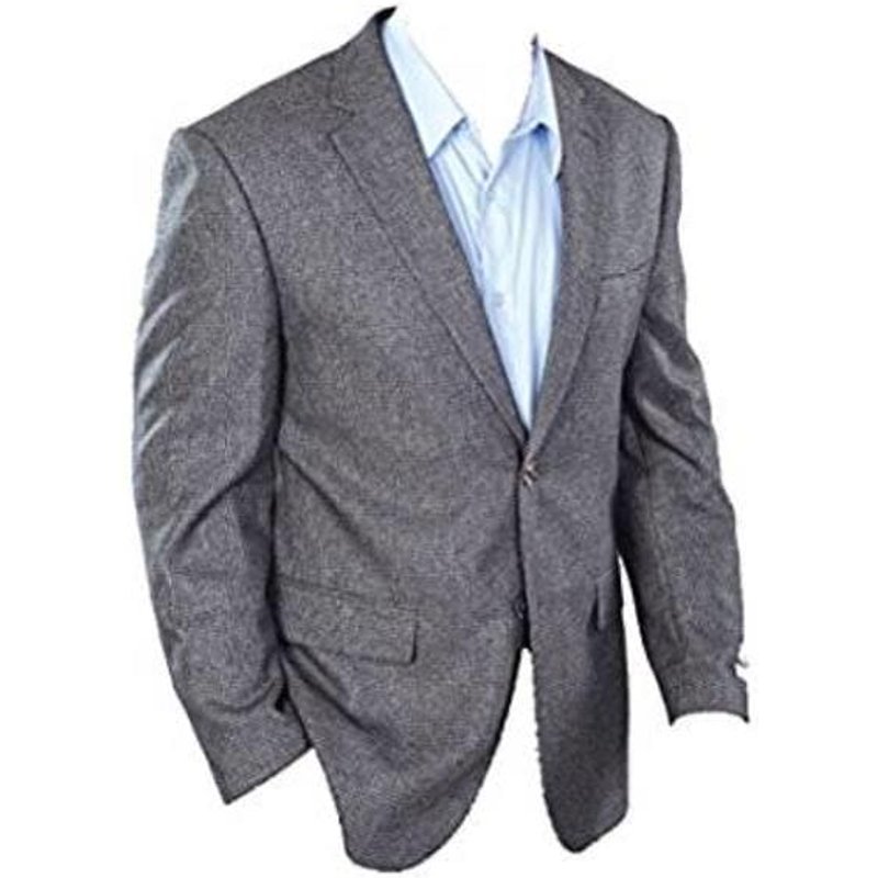 Blazer à Deux Boutons Gris Charbon pour Homme Alberto Nardoni — Costumes et vestons pour hommes