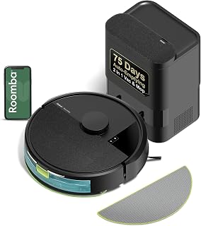Aspirateur Robot Roomba 105 Combo avec Station Auto-Vide — Robot aspirateur