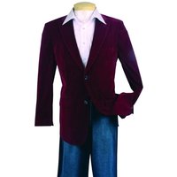 Veste de sport pour hommes en vin - Veste en velours en gros — Costumes et vestons pour hommes