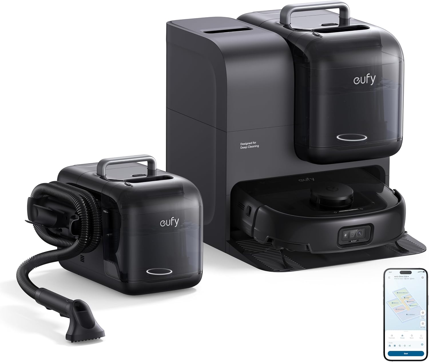 Combo aspirateur et mop eufy Omni — Robot aspirateur