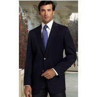 Vestes Homme en gros - Blazer en gros - Bleu marine Blazer à quatre boutons — Costumes et vestons pour hommes