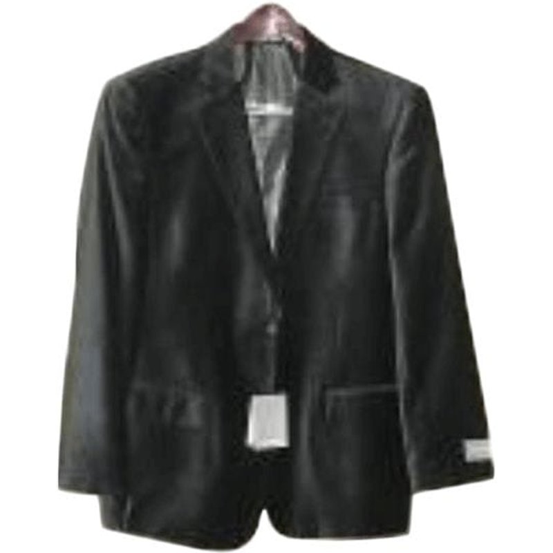 Black Soft Velvet Blazer for Men - Alberto Nardoni Store — Mens Suits & Blazers