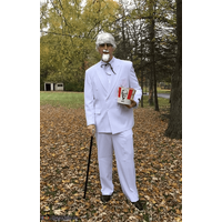 Alberto Nardoni Men's White Double Breasted Suit