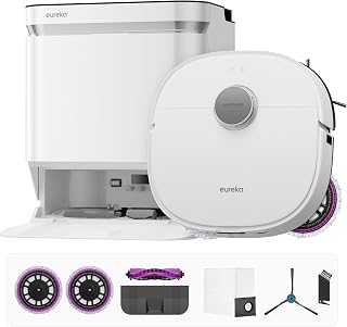 Eureka J15 Pro Ultra Robot Vacuum and Mop with Self Emptying Base