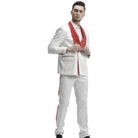 Alberto Nardoni Men's 1 Button Shawl Lapel Tuxedo Suit