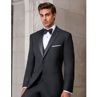 Tuxedo classique en laine noir pour homme Alberto Nardoni — Costumes et vestons pour hommes