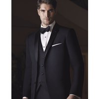 Tuxedo Parker en Laine pour Hommes d'Alberto Nardoni en Noir
