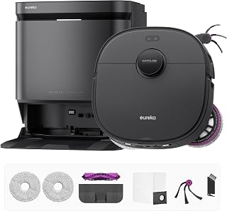 Eureka J15 Max Ultra Self-Emptying Robot Vacuum Combo