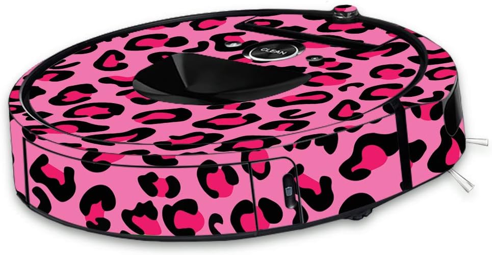 MightySkins Skin for iRobot Roomba i7 Robot Vacuum - Pink Leopard — Robot Vacuum