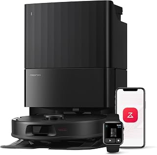 Aspirateur et balai robot roborock Qrevo Series, 8000Pa, Noir (QV 35A) — Robot aspirateur