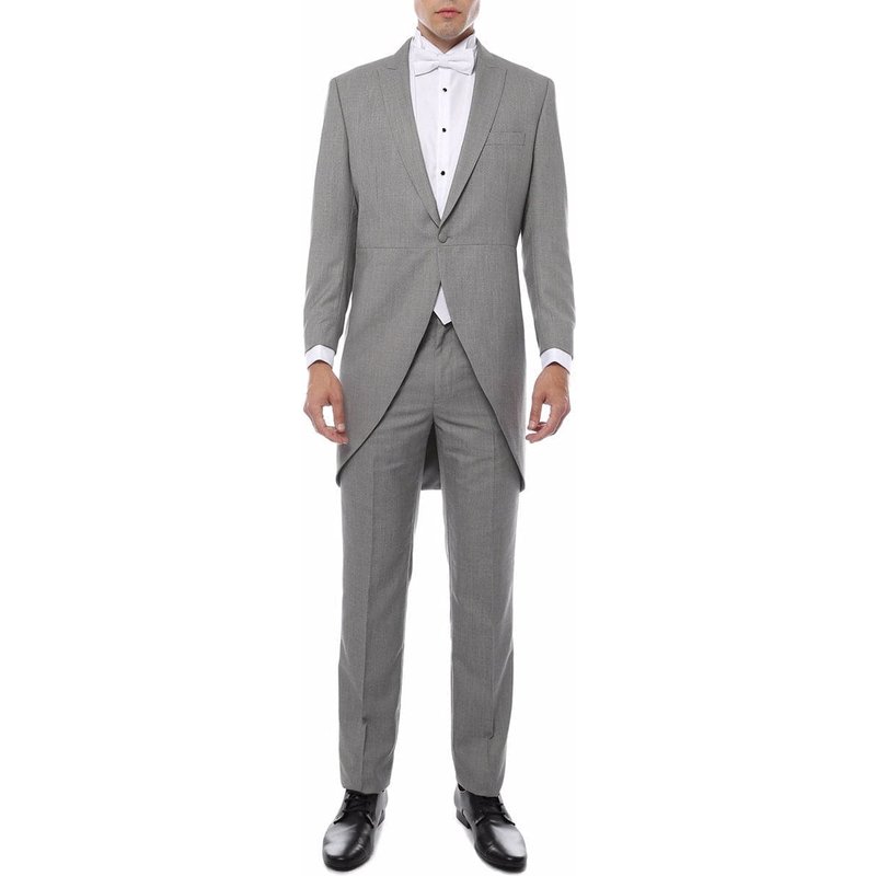 Veste de Tuxedo Grise Claire pour Hommes par Alberto Nardoni — Costumes et vestons pour hommes
