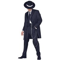 Men's Black Tuxedo Zoot Suit