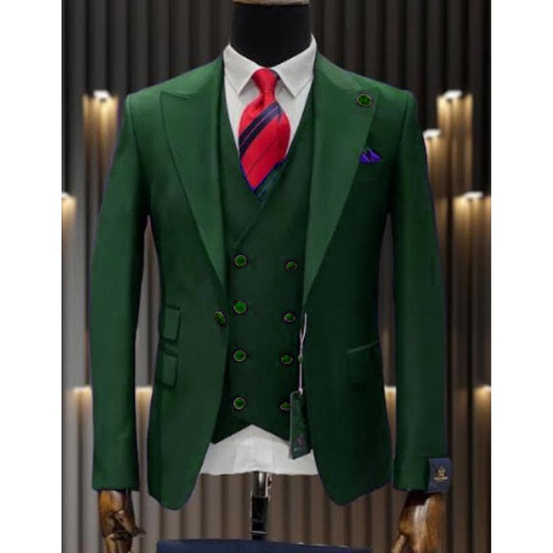 Veste à double boutonnage à revers cranté pour homme Alberto Nardoni — Costumes et vestons pour hommes