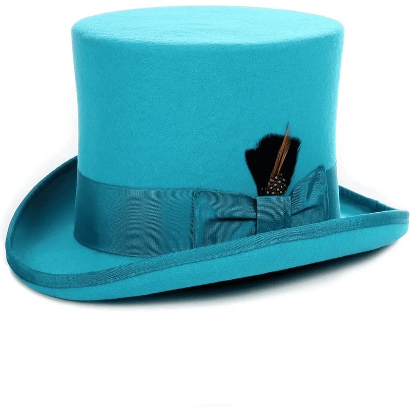 Mens Dress Tophat in Turquoise — Robes pour femmes
