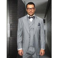 80s Suit - Mens 1930's suits - Classic Fit Pleated Pants - Wool Suits - 70s suit — Costumes et vestons pour hommes
