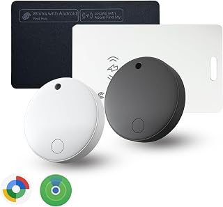 Dual Platform Rechargeable Air Tag Wallet Tracker Card