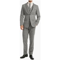 Edwardian Suit Bradford Grey Slim FIT 3 Piece Tweed Suit