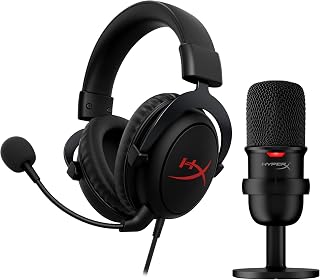 HyperX Cloud Core Gaming Headset with SoloCast USB Microphone