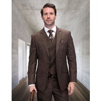 Costumes de déclaration - Costumes de déclaration en laine - Costumes de laine - Moderne Parfait pour les affaires en 10 couleurs — Costumes et vestons pour hom