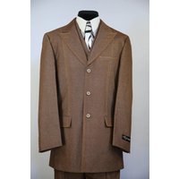 Denim Suit - Cotton Fabric Vested Suit - 3 Pieces Suit - Vested Fancy Suit