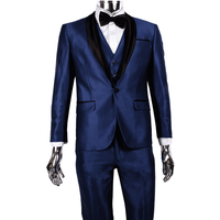 Cobalt Blue Tuxedo - Mens Saphire Wedding Tuxedo - Cobalt Blue Tuxedo