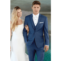 Cobalt Blue Tuxedo Mens Saphire Wedding Tuxedo Cobalt Blue Tuxedo — Costumes et vestons pour hommes
