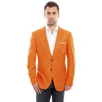 Veste de dîner châle traditionnelle pour hommes à Orange