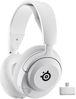 SteelSeries Arctis Nova 5 Gaming Headset - White - 60 HR Battery