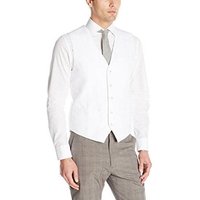 Ensemble de pantalons et de veste de lin pour hommes - Veste d'été de mariage en blanc