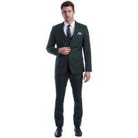 Skinny Fit Suit - Extra Slim Fit Suit Green Ultra Slim Fit 3-Piece Prom Suit — Costumes et vestons pour hommes