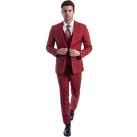 Skinny Fit Suit - Extra Slim Fit Suit Brick Ultra Slim Fit 3-Piece Prom Suit — Costumes et vestons pour hommes