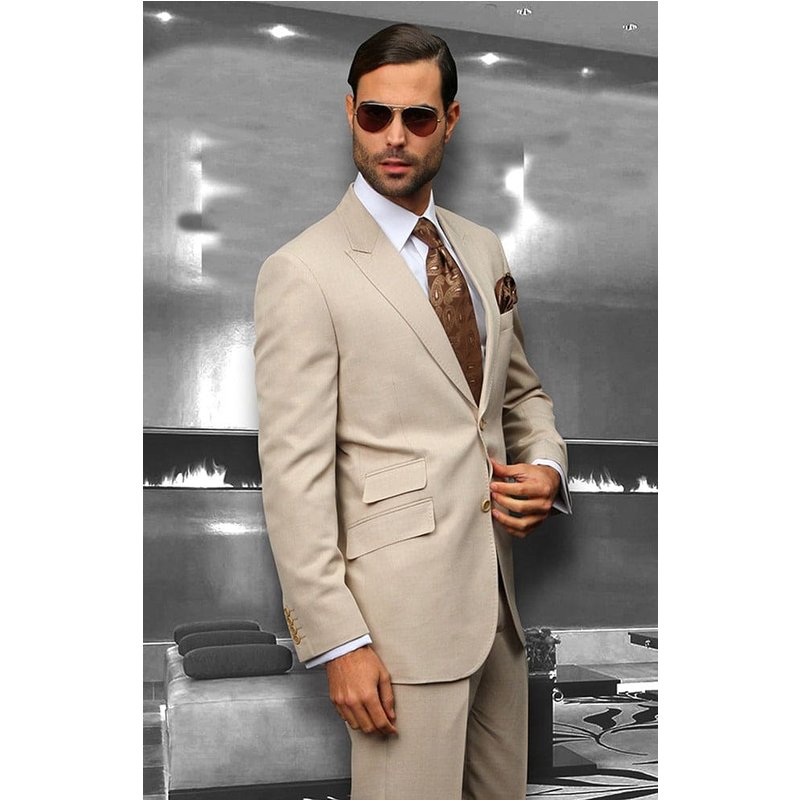 Men Italian Suits For Wide Lapel Suit — Mens Suits & Blazers