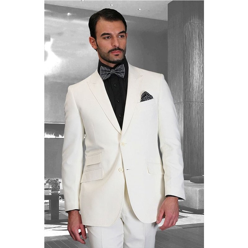 Men Italian Suits For Wide Lapel Suit — Costumes et vestons pour hommes