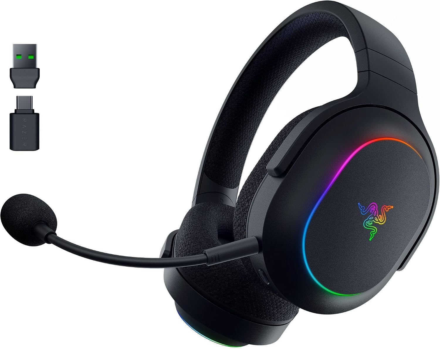 Casque de jeu sans fil Razer Barracuda X Chroma - 2,4 GHz et Bluetooth — Casque de jeu