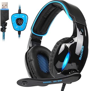 Casque de jeu SADES SA902 stéréo 7.1 USB son surround — Casque de jeu