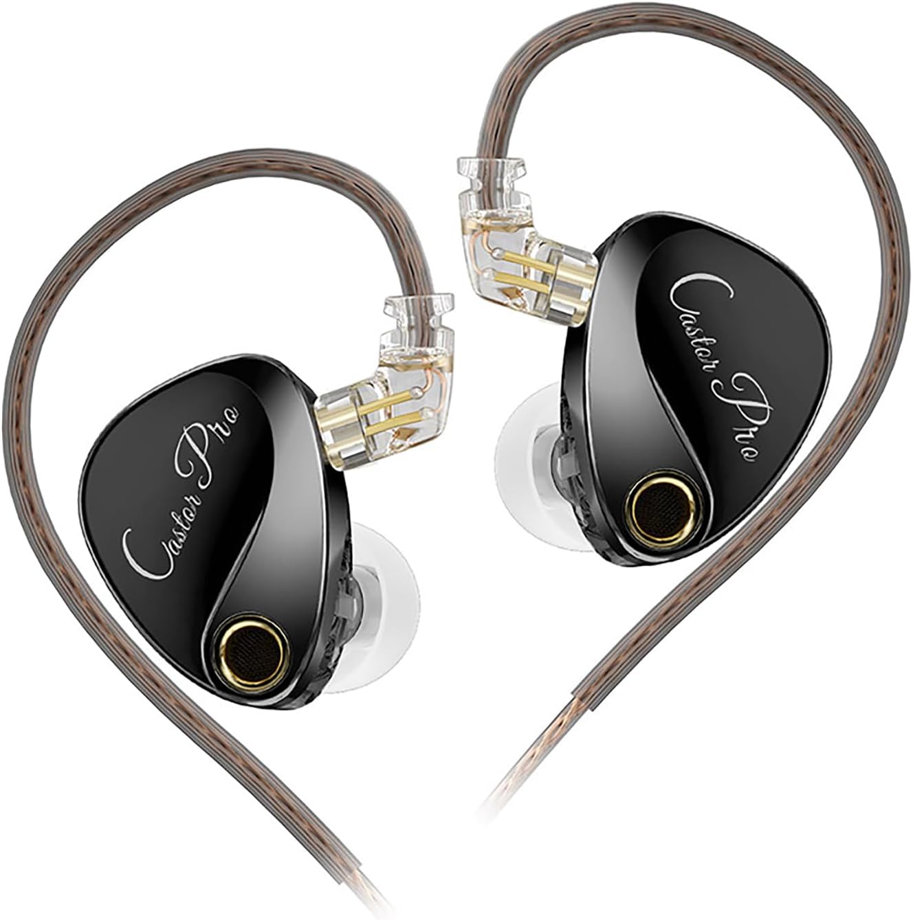 Casque de jeu KZ Castor Pro Moniteur Intra-Auriculaire Ajustable — Casque de jeu