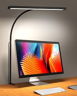 iFalarila Dimmable 160 LED Desk Lamp with I-Clamp — Led Desk Lamp