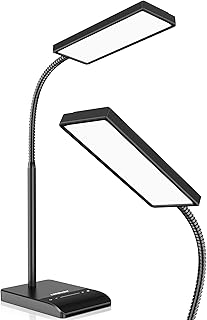 LEPOWER LED Desk Lamp with Touch Control and 50 Lighting Modes
